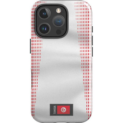 Tunisia Soccer Flag iPhone 16 Pro Impact Case